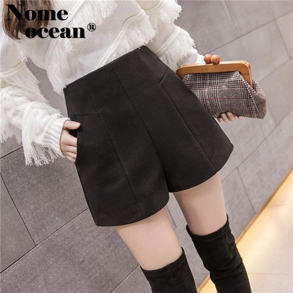 women's shorts 2021 autumn winter fashion wool women high waist casual suit short pants ladies woolen m18121606, White;black
women's shorts 2021 autumn winter fashion wool women high waist casual suit short pants ladies woolen m18121606, White;black