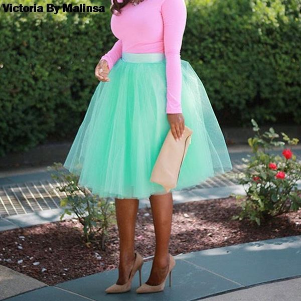 skirts women puff tulle skirt green faldas high waist midi knee length secret plus size grunge jupe female tutu, Black
skirts women puff tulle skirt green faldas high waist midi knee length secret plus size grunge jupe female tutu, Black