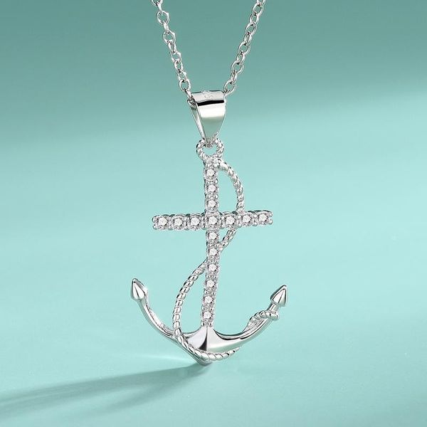 chains s925 sterling silver the ship anchor necklace simplicity jewelry pendant europe and united states fashion clavicle chain
chains s925 sterling silver the ship anchor necklace simplicity jewelry pendant europe and united states fashion clavicle chain