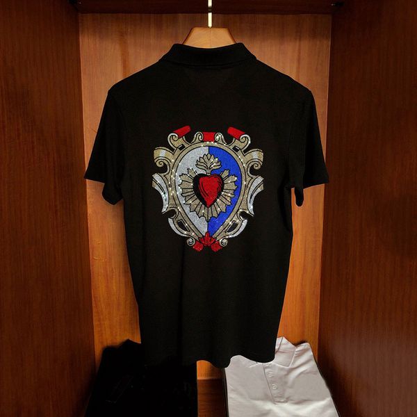 men's t-shirts plus the size of thin, luxury-haired stylist's trend will summer for cartoon jersey, diamond, loose male short slee, White;black
men's t-shirts plus the size of thin, luxury-haired stylist's trend will summer for cartoon jersey, diamond, loose male short slee, White;black