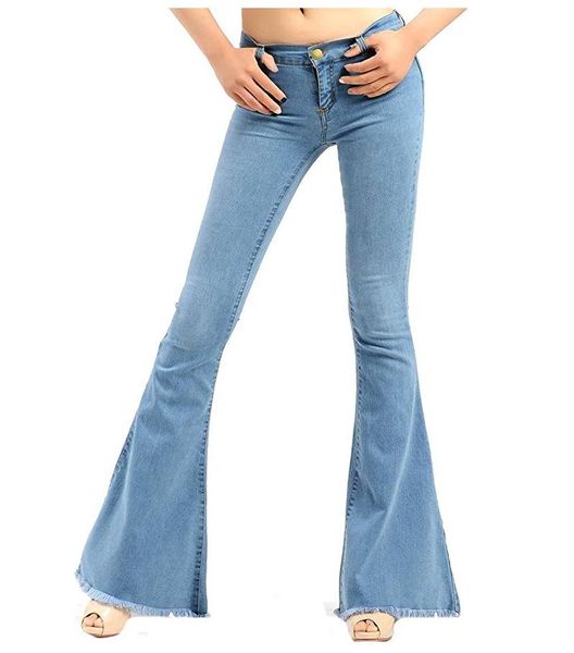 women's jeans office lady high wide leg womens flare pants waisted flared denim zipper tassel feminino, Blue
women's jeans office lady high wide leg womens flare pants waisted flared denim zipper tassel feminino, Blue