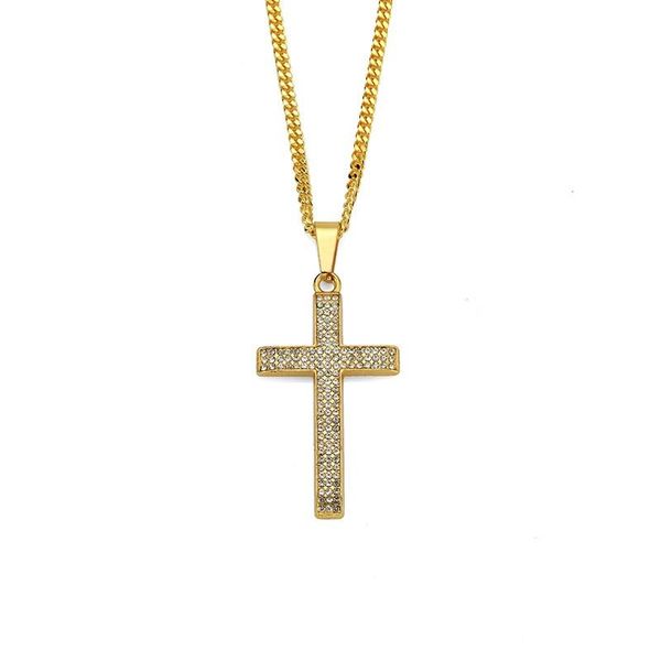 fashion men cross pendant necklaces for rhinestone design american star popular micro rock rap hip hop men chokers necklaces, Silver
fashion men cross pendant necklaces for rhinestone design american star popular micro rock rap hip hop men chokers necklaces, Silver