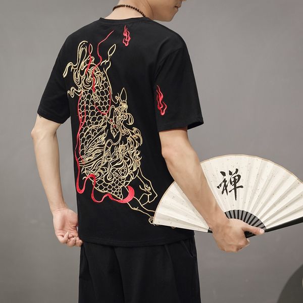 chinese dragon shirt oversized men t shirt hip-hop t-shirt o-neck summer china male causal tshirts 5xl fashion loose tees 11004, Red
chinese dragon shirt oversized men t shirt hip-hop t-shirt o-neck summer china male causal tshirts 5xl fashion loose tees 11004, Red
