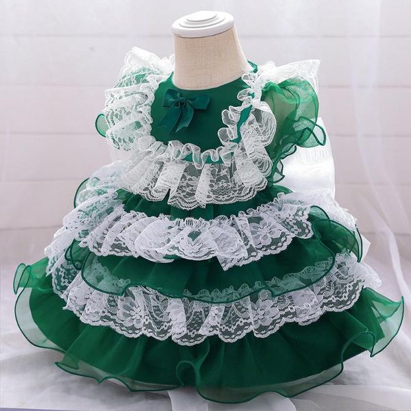 girl's dresses kids party lolita dress summer born baby girl 1st birthday flower clothes princess baptism vestidos, Red;yellow
girl's dresses kids party lolita dress summer born baby girl 1st birthday flower clothes princess baptism vestidos, Red;yellow