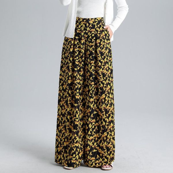 women's pants & capris large size female bohemian printed irregular split fashion casual retro elastic waist was thin drape wide-leg, Black;white
women's pants & capris large size female bohemian printed irregular split fashion casual retro elastic waist was thin drape wide-leg, Black;white