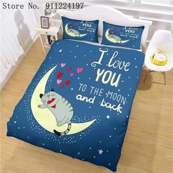 bedding sets cartoon comforter set moon and kitten duvet cover kids child quilt luxury bedclothes microfiber bed linen
bedding sets cartoon comforter set moon and kitten duvet cover kids child quilt luxury bedclothes microfiber bed linen