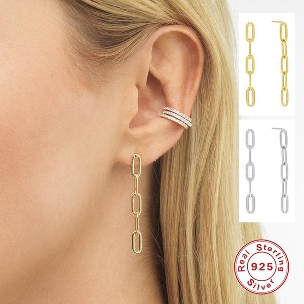 dangle & chandelier aide 925 sterling silver gold ovals locker chain drop earrings luxury women plain circle rock punk fine jewelry
dangle & chandelier aide 925 sterling silver gold ovals locker chain drop earrings luxury women plain circle rock punk fine jewelry
