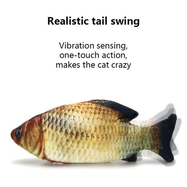 cat toys electronic pet toy electric usb charging simulation bouncing fish for dog chewing playing biting supplies dropship
cat toys electronic pet toy electric usb charging simulation bouncing fish for dog chewing playing biting supplies dropship