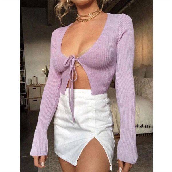 summer womens light purple women sweater low collar long sleeve bag strap bow thread fabric short jacket, White;black
summer womens light purple women sweater low collar long sleeve bag strap bow thread fabric short jacket, White;black