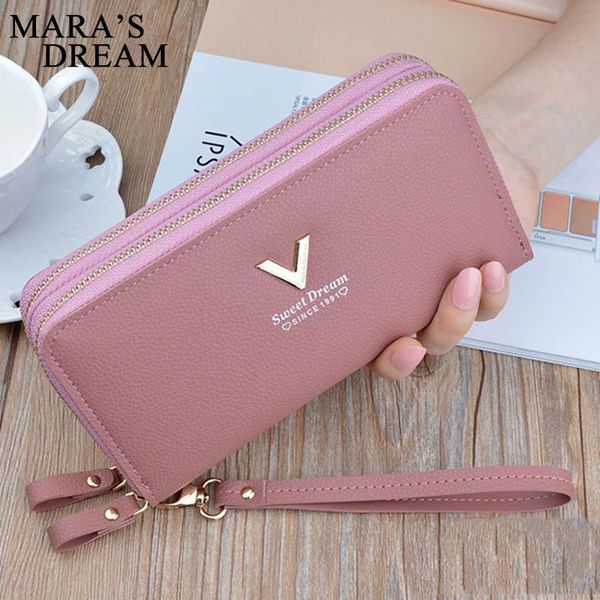 wallets 2021 wristband double zipper women long wallet large capacity female lady purses phone pocket card holder cartera mujer, Red;black
wallets 2021 wristband double zipper women long wallet large capacity female lady purses phone pocket card holder cartera mujer, Red;black