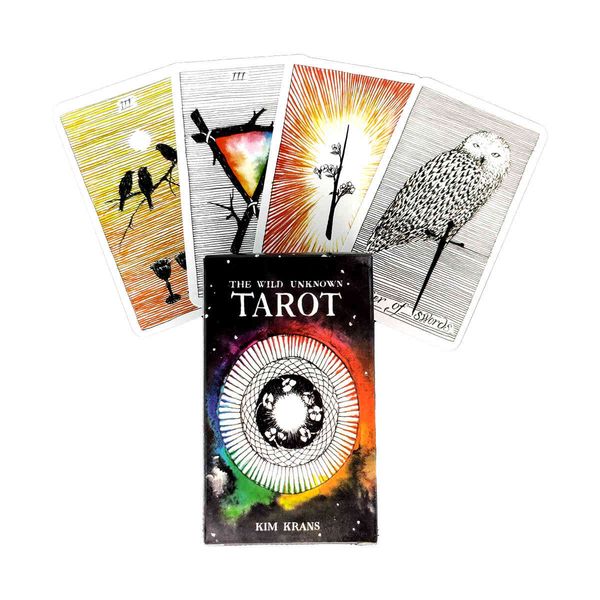 the unknown tarot cards and pdf guidance divination deck entertainment parties board game supports wholesale 78 pcs/box
the unknown tarot cards and pdf guidance divination deck entertainment parties board game supports wholesale 78 pcs/box