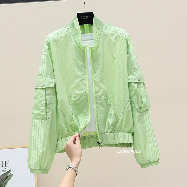 women's jackets multi-pocket solid color spring summer coat 2021 fashion long sleeve thin loose jacket short cardigan sunscreen clothin, Black;brown
women's jackets multi-pocket solid color spring summer coat 2021 fashion long sleeve thin loose jacket short cardigan sunscreen clothin, Black;brown