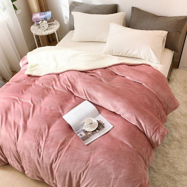 blankets home lamb cashmere thick bed blanket sofa winter warm sherpa duvet covfer wraps throw bedspread 2 layer revisible 200x230cm
blankets home lamb cashmere thick bed blanket sofa winter warm sherpa duvet covfer wraps throw bedspread 2 layer revisible 200x230cm