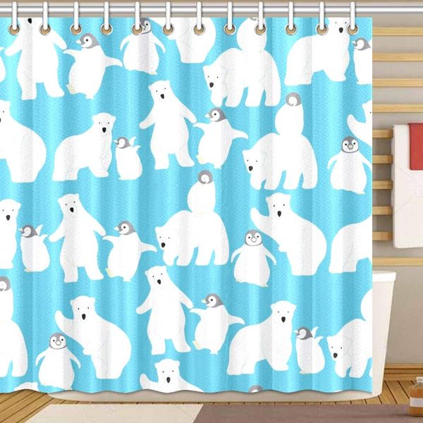 polar bear and penguin ppattern shower curtain bathroom sets, novelty bath decoration polyester curtain 72 x 72 inches
polar bear and penguin ppattern shower curtain bathroom sets, novelty bath decoration polyester curtain 72 x 72 inches