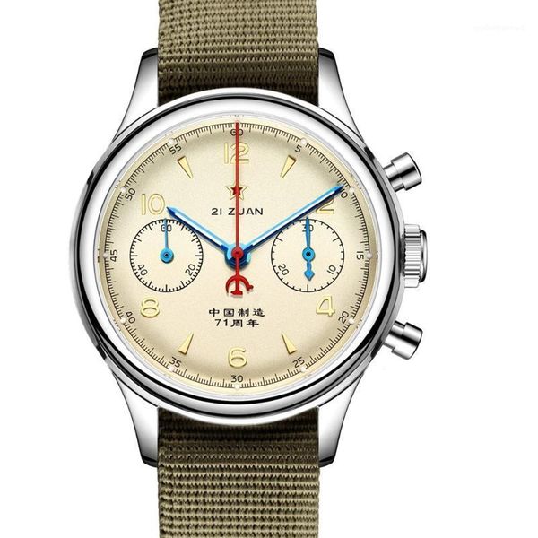 chronograph luminous men 1963 seagull st19 movement mechanical wrist watches 38mm acrylic glass chrono 71st anniversary wristwatches, Slivery;brown
chronograph luminous men 1963 seagull st19 movement mechanical wrist watches 38mm acrylic glass chrono 71st anniversary wristwatches, Slivery;brown
