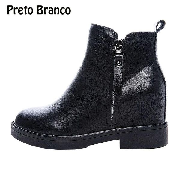 boots preto branco 2021 design winter women zipper casual ankle with genuine leather nqm-5203, Black
boots preto branco 2021 design winter women zipper casual ankle with genuine leather nqm-5203, Black