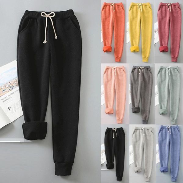 women's pants & capris warm winter casual loose thick velvet wool fleece girls leggings men women trousers cashmere for, Black;white
women's pants & capris warm winter casual loose thick velvet wool fleece girls leggings men women trousers cashmere for, Black;white