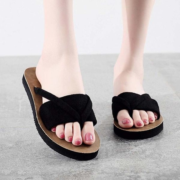 slippers indoor outdoor summer flip flops women's fashion beach casual toe tide 4.20, Black
slippers indoor outdoor summer flip flops women's fashion beach casual toe tide 4.20, Black
