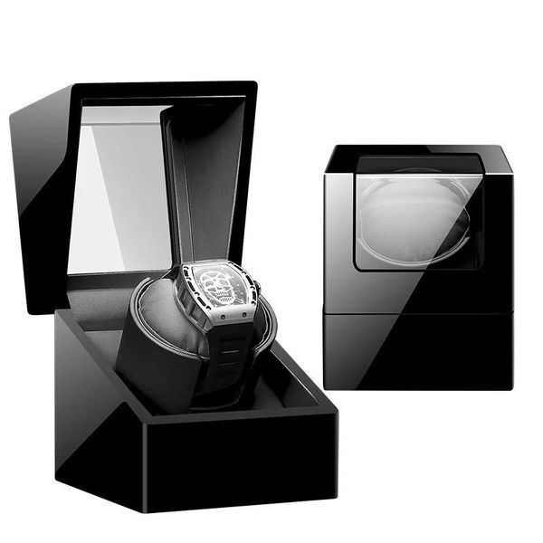 watch boxes & cases automatic mechanical winder winding box motor shaker holder display jewelry storage organizer, Black;blue
watch boxes & cases automatic mechanical winder winding box motor shaker holder display jewelry storage organizer, Black;blue
