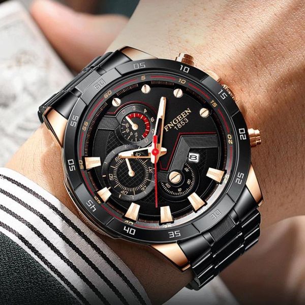 wristwatches men's quartz watches fashion business waterproof for men stainless steel belt watch auto date, Slivery;brown
wristwatches men's quartz watches fashion business waterproof for men stainless steel belt watch auto date, Slivery;brown