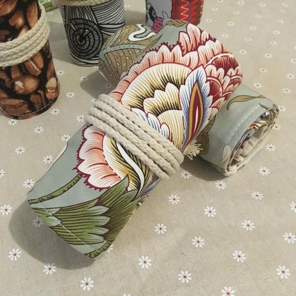 36/48/72 slots color pencils bag handmade pen case wrap easy to roll up storage pouch hydrangea wapiti map dog pattern pencil bags
36/48/72 slots color pencils bag handmade pen case wrap easy to roll up storage pouch hydrangea wapiti map dog pattern pencil bags