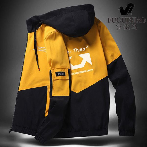 spring and autumn stre brand hip hop windbreaker hoodie multi pock men's et, Black;brown
spring and autumn stre brand hip hop windbreaker hoodie multi pock men's et, Black;brown