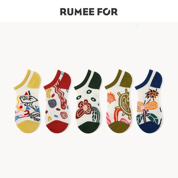 socks rumee fashion brand ins aesthetic breathable short tube women's boat national style personalized women, Black;white
socks rumee fashion brand ins aesthetic breathable short tube women's boat national style personalized women, Black;white