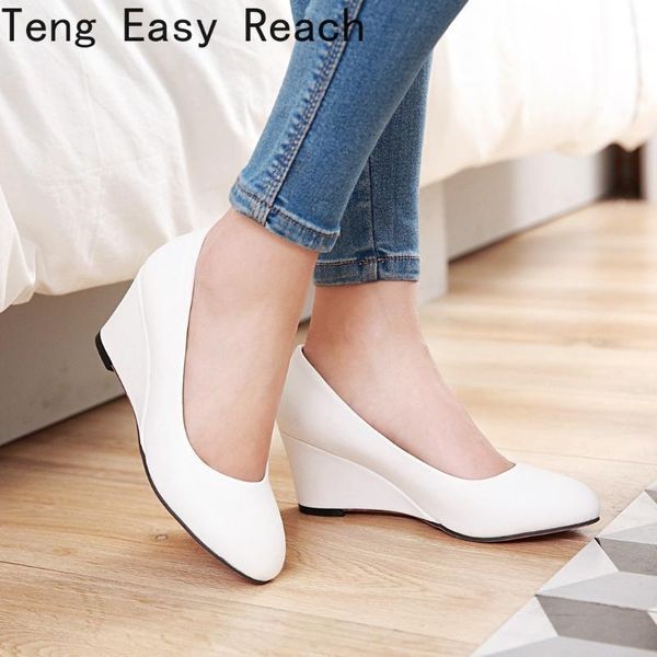 spring wedges women shoes heels pink black white office party wedding shoe casual pumps zapatos mujer dress
spring wedges women shoes heels pink black white office party wedding shoe casual pumps zapatos mujer dress