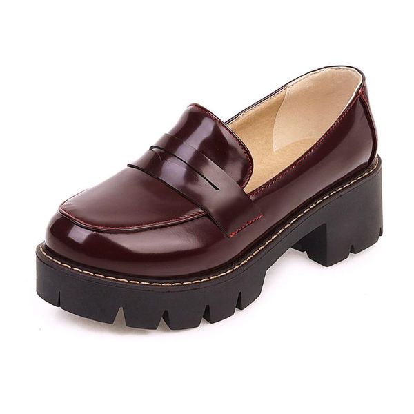 spring mary jane platform shoes women chunky heel vintage lolita patent leather high heels creepers dress, Black
spring mary jane platform shoes women chunky heel vintage lolita patent leather high heels creepers dress, Black