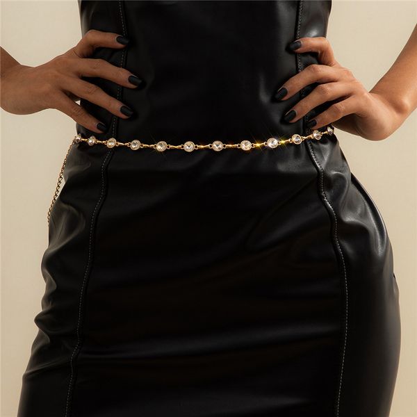 european long crystal tassel waist chains geometric alloy inset body jewelry for women dress clothing belly chain fashion accessories, Silver
european long crystal tassel waist chains geometric alloy inset body jewelry for women dress clothing belly chain fashion accessories, Silver