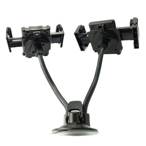 car dual head phone mount holder dashboard strong suction cup stand bracket lfx-ing cell mounts & holders
car dual head phone mount holder dashboard strong suction cup stand bracket lfx-ing cell mounts & holders