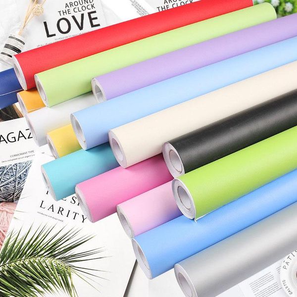 wallpapers masolid color wallpaper 3m/5m roll furniture cabinet renovation stickers living room bedroom self adhesive wall decor
wallpapers masolid color wallpaper 3m/5m roll furniture cabinet renovation stickers living room bedroom self adhesive wall decor