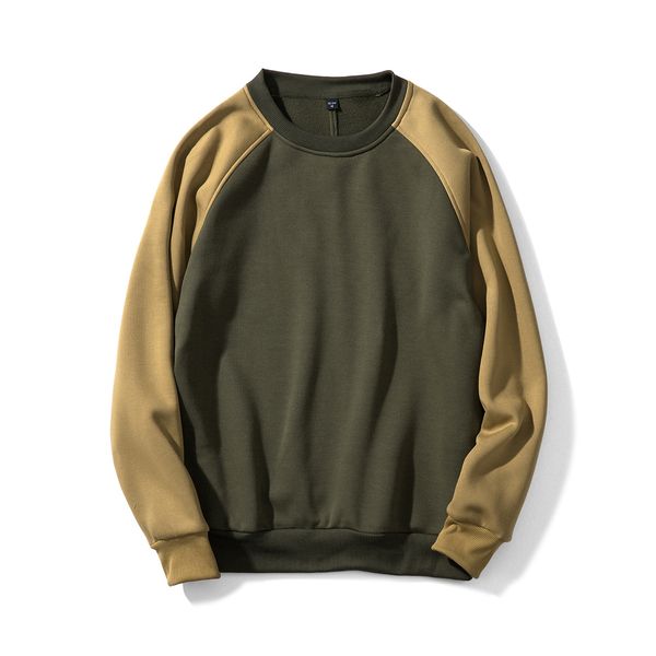 fashion large round neck sweatshirts men's long sleeve leisure 14color solid pullover, Black
fashion large round neck sweatshirts men's long sleeve leisure 14color solid pullover, Black