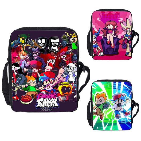 waist bags 3d game friday night funkin shoulder women zipper canvas fashion back pack crossbody for children teenage rucksack
waist bags 3d game friday night funkin shoulder women zipper canvas fashion back pack crossbody for children teenage rucksack