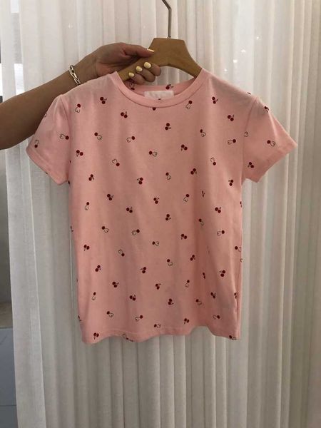 summer sweet cotton pink o neck short sleeve cherry print tshirts women wild & tees clothes fashion chic basic simple 210610, White
summer sweet cotton pink o neck short sleeve cherry print tshirts women wild & tees clothes fashion chic basic simple 210610, White