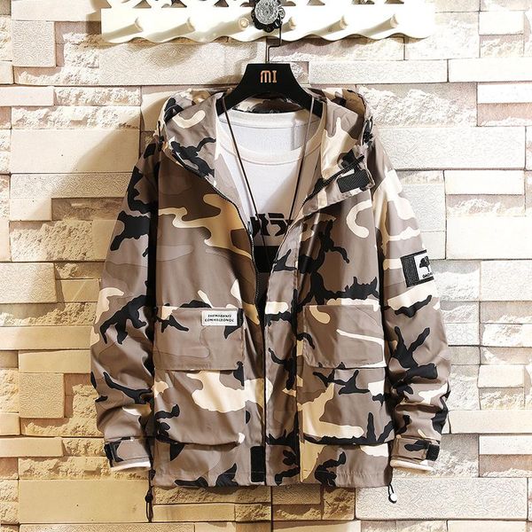 men's jackets autumn military uniform camouflage jacket tactical windbreaker casual street work, Black;brown
men's jackets autumn military uniform camouflage jacket tactical windbreaker casual street work, Black;brown