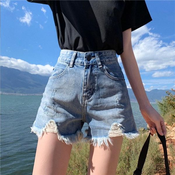 women's jeans plus size ripped denim shorts 2021 summer high-waist loose casual wide-leg, Blue
women's jeans plus size ripped denim shorts 2021 summer high-waist loose casual wide-leg, Blue