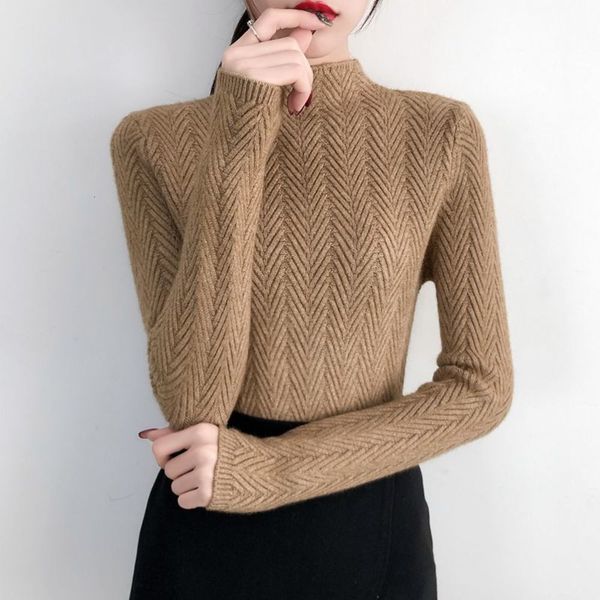 women's sweaters tees sweater half turtleneck bottom coat with autumn and winter clothing o8ph c5me, White;black
women's sweaters tees sweater half turtleneck bottom coat with autumn and winter clothing o8ph c5me, White;black