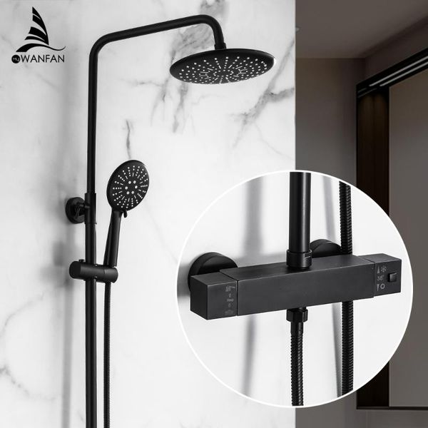 shower faucets thermostatic shower faucet set bathroom rainfall set with mixer tap wall mounted dual handle wf-877827
shower faucets thermostatic shower faucet set bathroom rainfall set with mixer tap wall mounted dual handle wf-877827