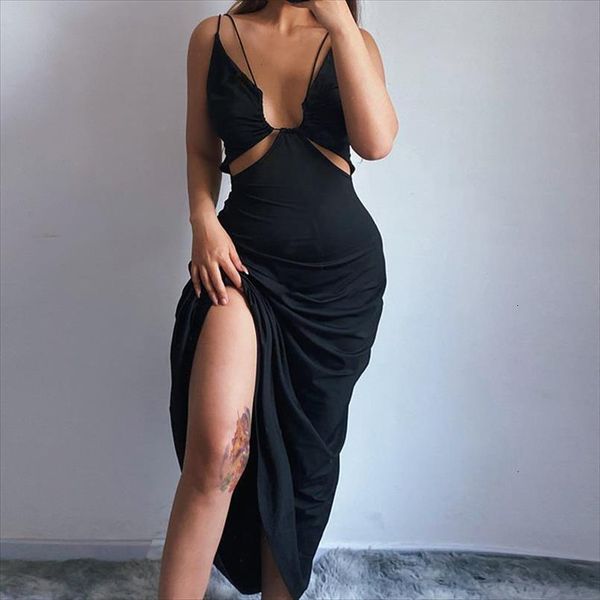 suspender black a line womens dresses party elegant deep v cutout hollowed waist midi summer flared mid length, Black;gray
suspender black a line womens dresses party elegant deep v cutout hollowed waist midi summer flared mid length, Black;gray