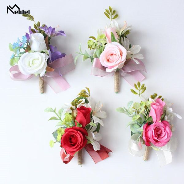 meldel boutonniere wedding wrist corsage bracelet bridesmaid silk rose white groom flowers prom marriage accessories decorative & wreaths
meldel boutonniere wedding wrist corsage bracelet bridesmaid silk rose white groom flowers prom marriage accessories decorative & wreaths