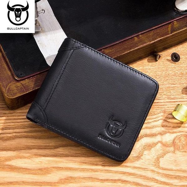 business casual men's short wallet rfid genuine leather purse multi-card position p driver's license card holder, Red;black
business casual men's short wallet rfid genuine leather purse multi-card position p driver's license card holder, Red;black
