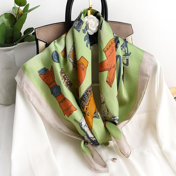 scarves koi leaping small square scarf fashion female thin sunscreen silk embroidered shawl gift, Blue;gray
scarves koi leaping small square scarf fashion female thin sunscreen silk embroidered shawl gift, Blue;gray