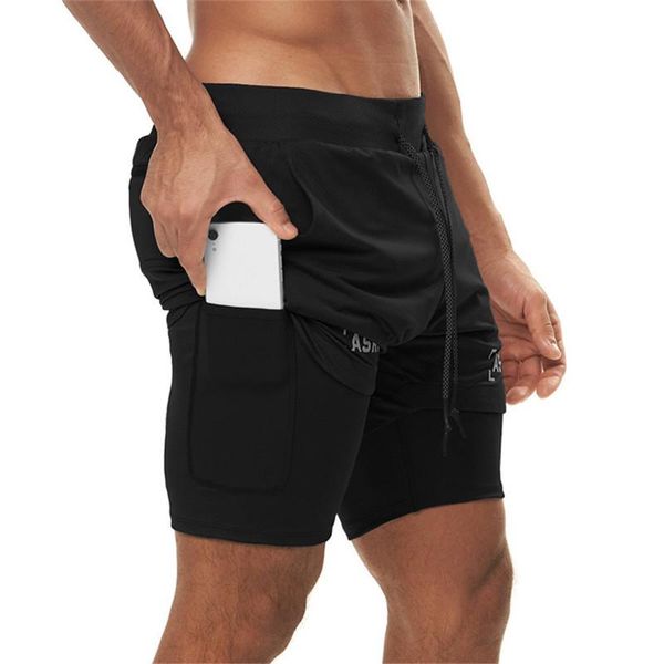 running shorts men sport fitness 2 in 1 training short quick dry gym jogging workout beach sportswear, Black;blue
running shorts men sport fitness 2 in 1 training short quick dry gym jogging workout beach sportswear, Black;blue