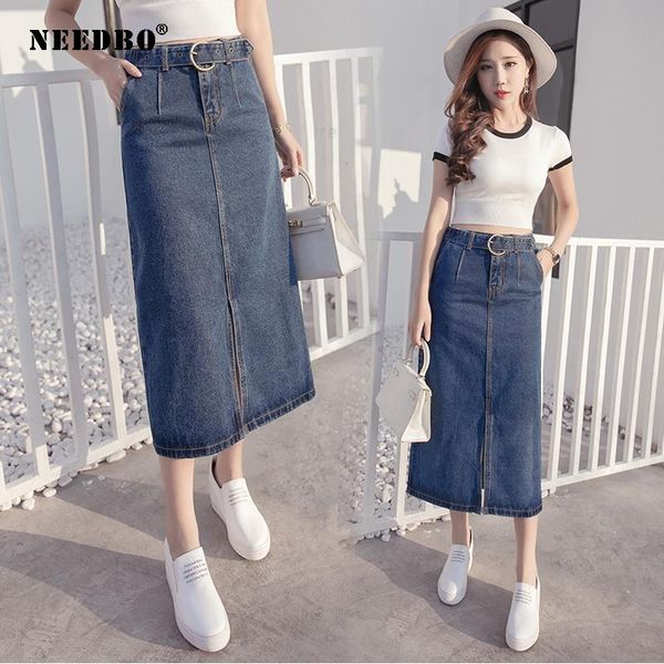 skirts needbo women denim casual long midi skirt slim party jeans high waist jupe femme, Black
skirts needbo women denim casual long midi skirt slim party jeans high waist jupe femme, Black