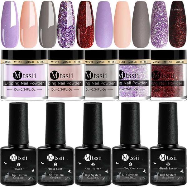 mtssii 10pcs sparkling dipping nail powder set matte series glitter bling dip chrome decoration kit liquid1
mtssii 10pcs sparkling dipping nail powder set matte series glitter bling dip chrome decoration kit liquid1