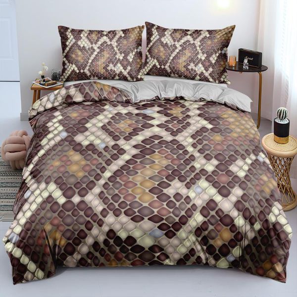 classic 3d snakeskin quilt cover set bedding sets comforter covers pillowcases duvet bed linen full 140x200 size bedspread
classic 3d snakeskin quilt cover set bedding sets comforter covers pillowcases duvet bed linen full 140x200 size bedspread