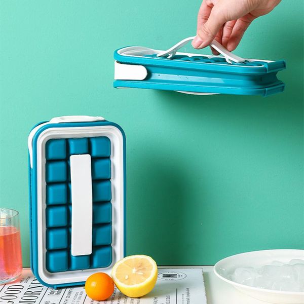 baking moulds 36 grid ice cube mold tray food grade silicone portable creative detachable water bottle diy making tool
baking moulds 36 grid ice cube mold tray food grade silicone portable creative detachable water bottle diy making tool