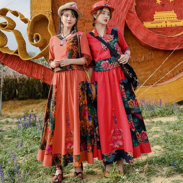 two piece dress 2021 chinese girlfriends printed t-shirts in spring and summer leisure coat + embroidered skirts suit travel pographs, White
two piece dress 2021 chinese girlfriends printed t-shirts in spring and summer leisure coat + embroidered skirts suit travel pographs, White