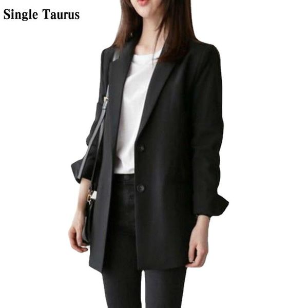 women's suits & blazers 2021 autumn casual blazer women office lady black jackets suit slim ladies work wear brief and, White;black
women's suits & blazers 2021 autumn casual blazer women office lady black jackets suit slim ladies work wear brief and, White;black
